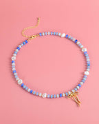 Pastel Crush Coquette Bead Pearl Necklace