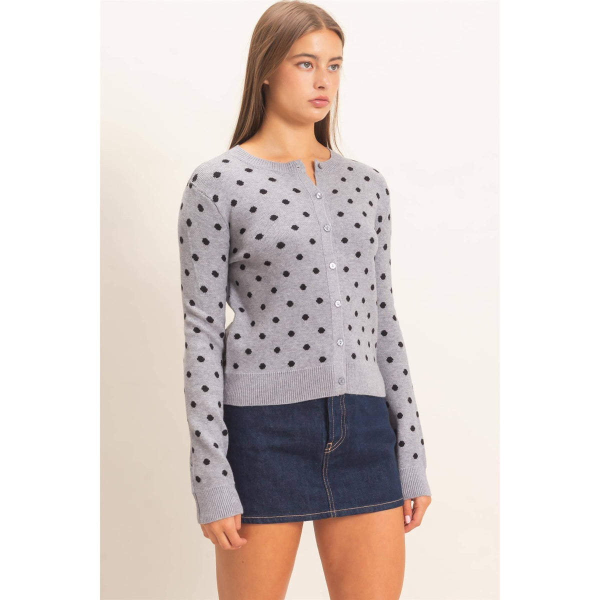 Polka Dot Cardigan