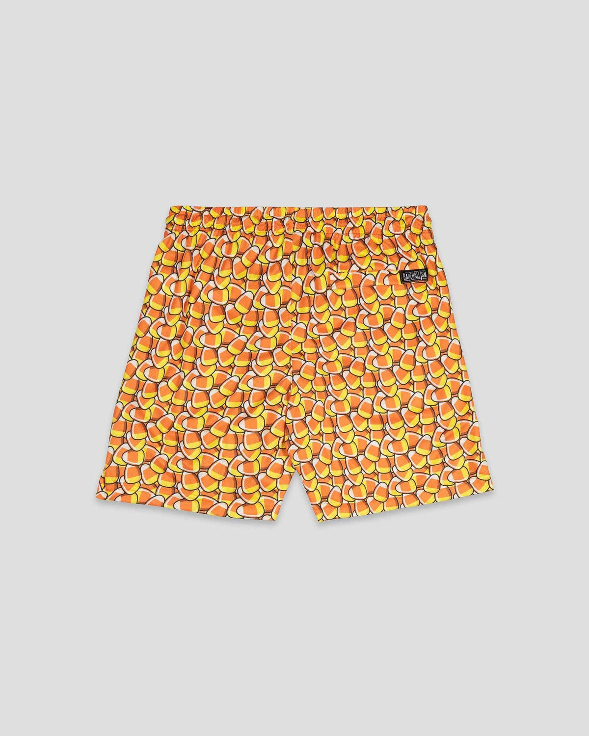 Candy Corn Mesh Shorts - Youth