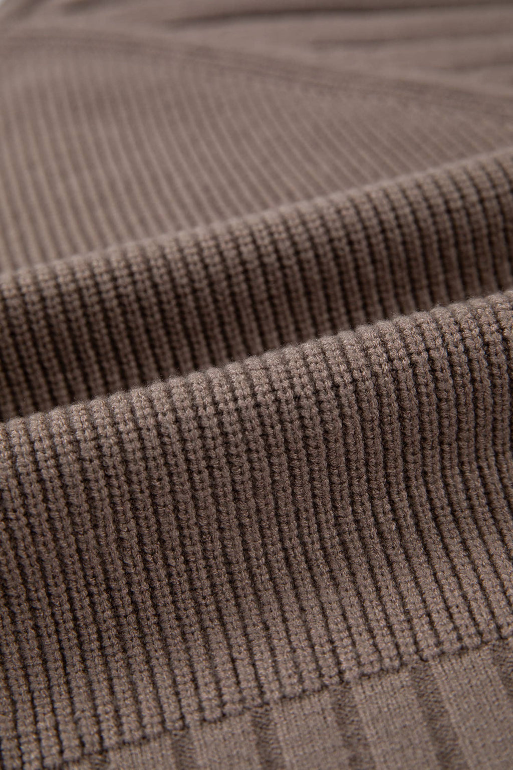 Mixed Texture Knit Button V Neck Sweater Cardigan (S-XL)