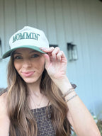 Mommin' Two Tone Canvas Cotton Cap