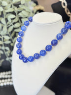 Colorful Resin Round Bead Rope Necklace