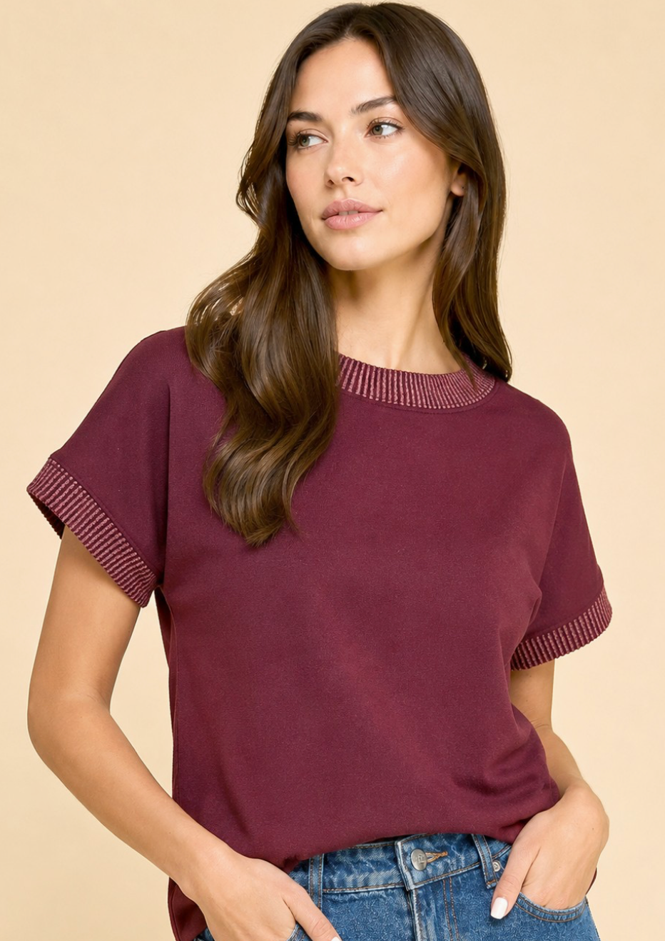 Rib Trim Top