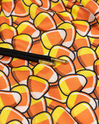 Candy Corn Mesh Shorts - Youth
