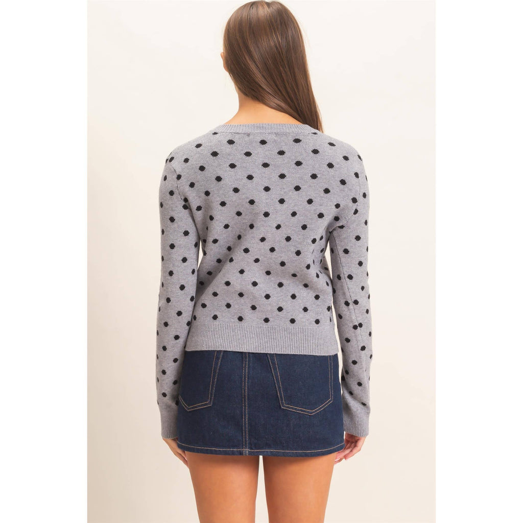 Polka Dot Cardigan